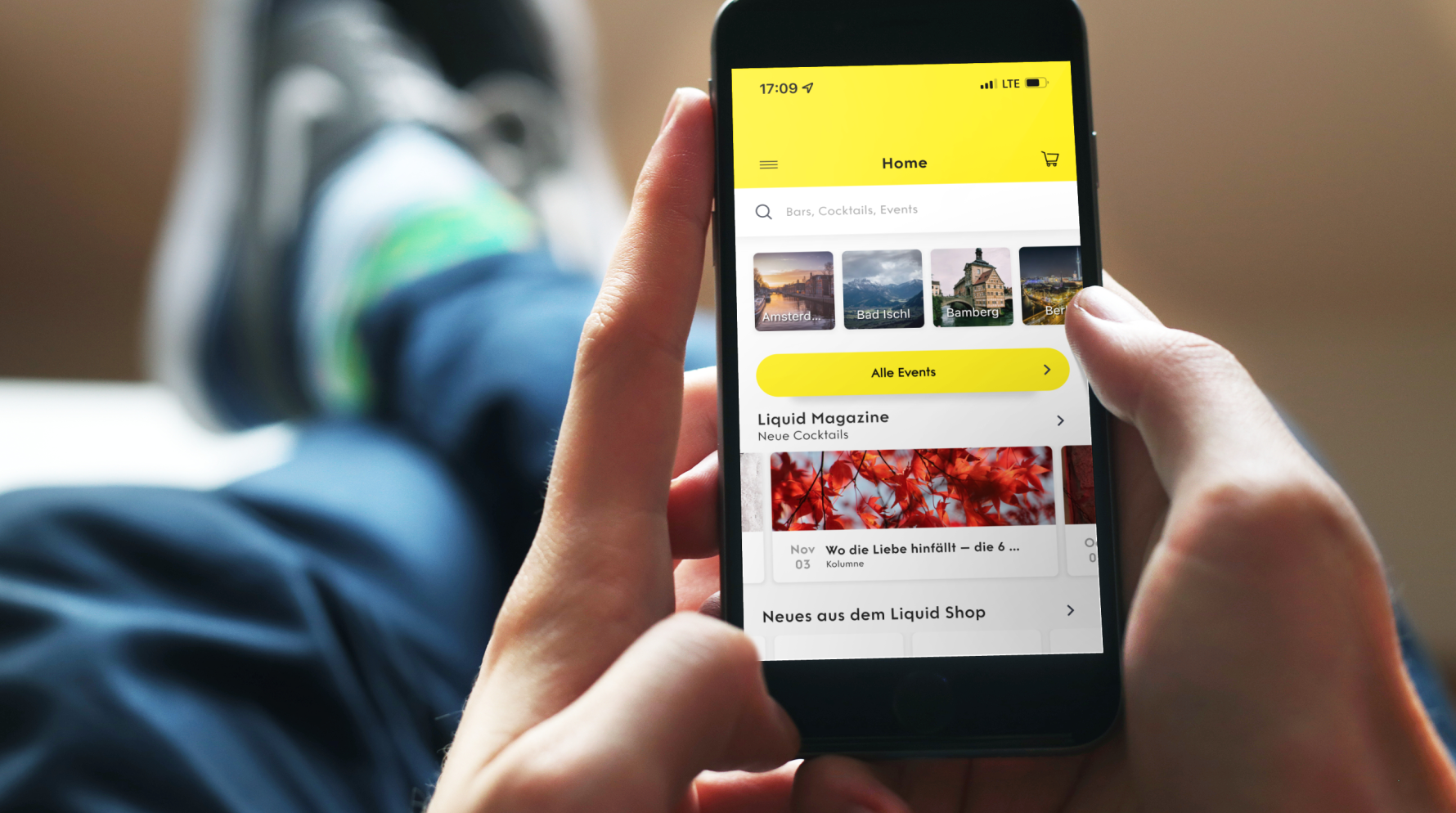 Die Web Agentur Sushi Dev GmbH entwickelte eine Flutter App für den Liquid Market