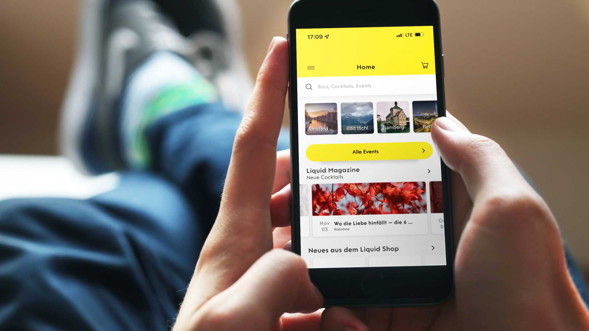 Die Web Agentur Sushi Dev GmbH entwickelte eine Flutter App für den Liquid Market