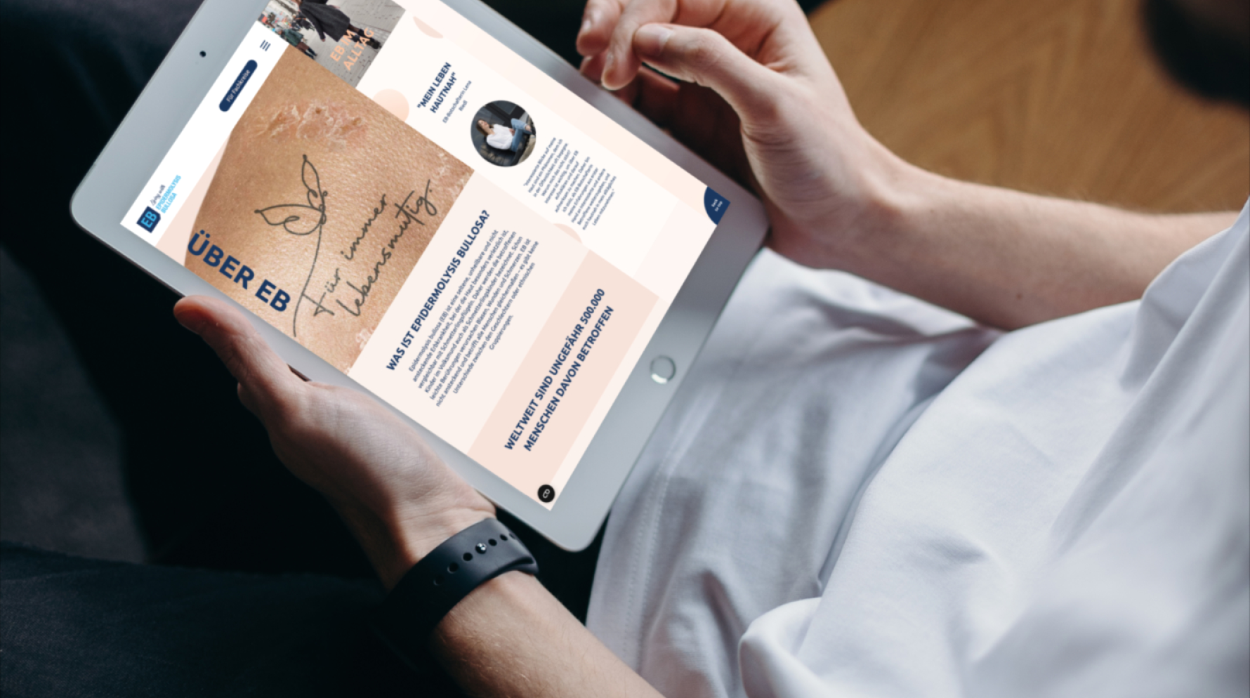 Mit Statamic und Laravel entwickelte die Web Agentur Sushi Dev eine neue Website zum Thema EB