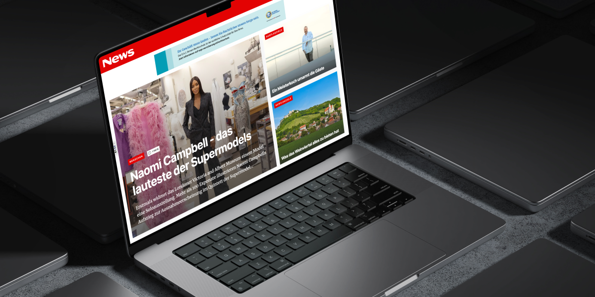 Device auf dem news.at zu sehen ist.