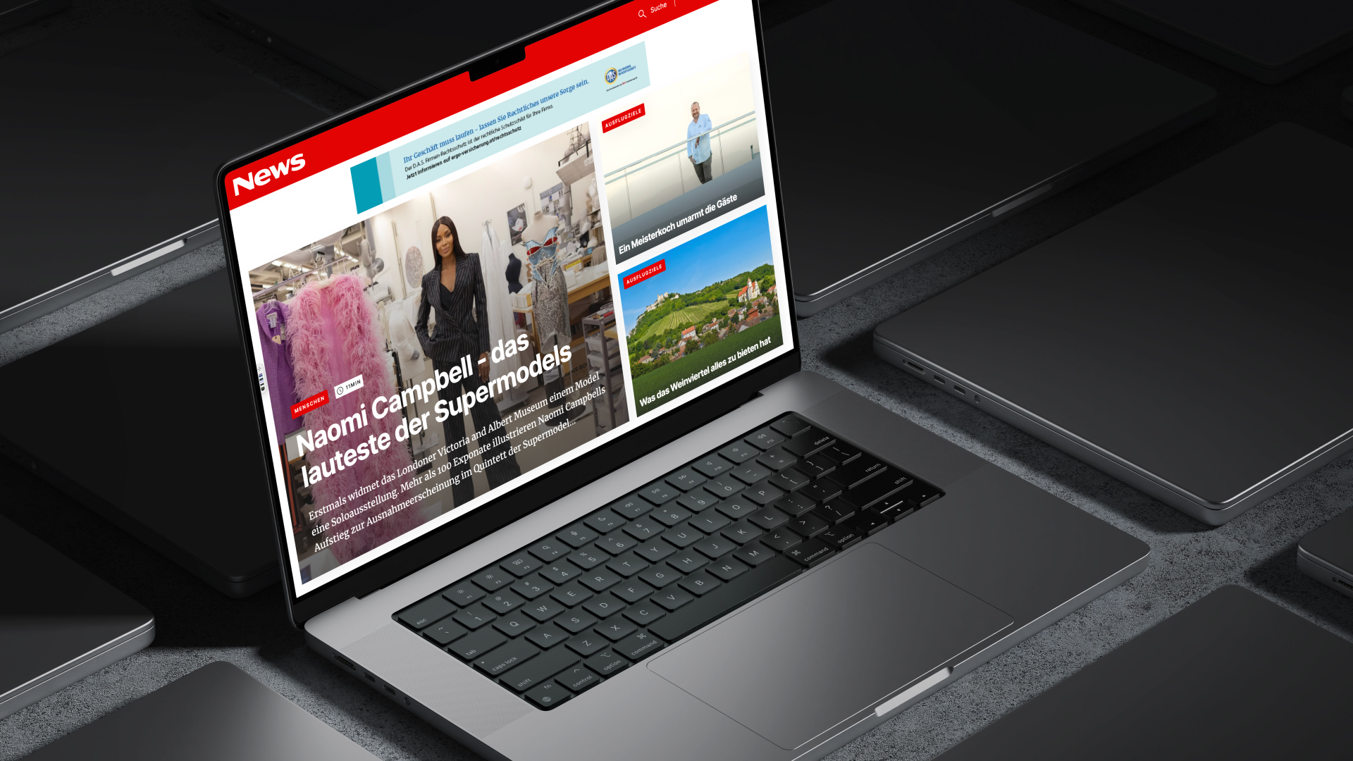 Device auf dem news.at zu sehen ist.